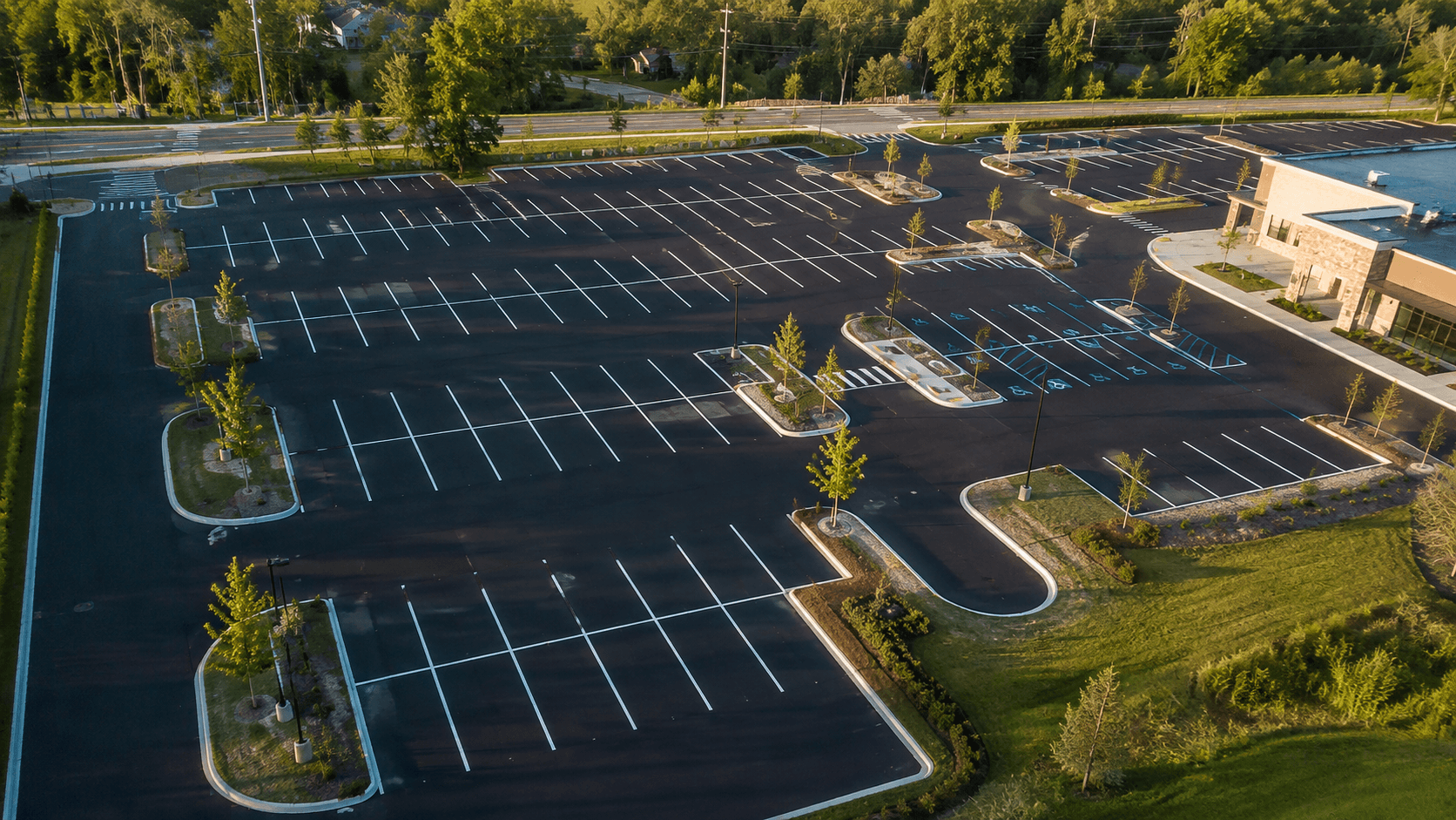 Commercial Parking Lot