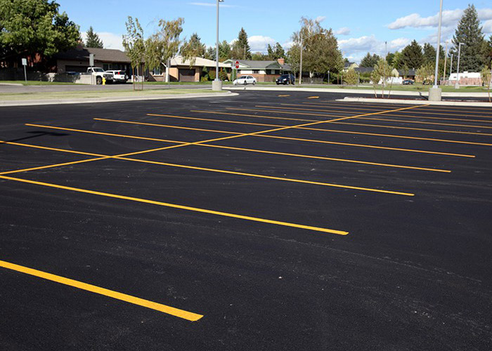 parking lot pavement